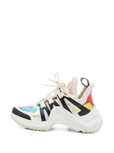 Pre-owned Louis Vuitton Archlight Sneakers In White
