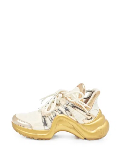 Pre-owned Louis Vuitton Archlight Sneakers In White