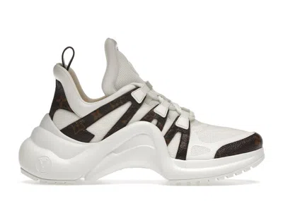 Pre-owned Louis Vuitton Archlight Trainer Monogram (women's) Sneakers In White