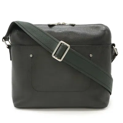 Pre-owned Louis Vuitton Ardoise Taiga Leather Shoulder Bag ()