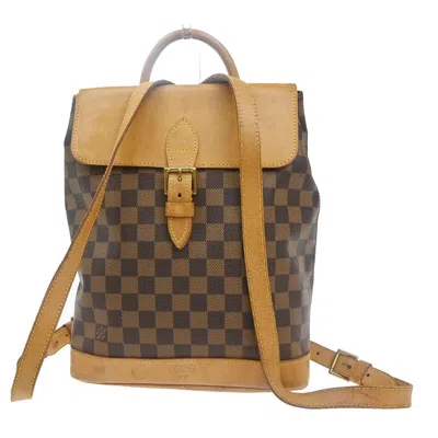 Pre-owned Louis Vuitton Arlequin Backpack Damier Brown Canvas Backpack Bag ()