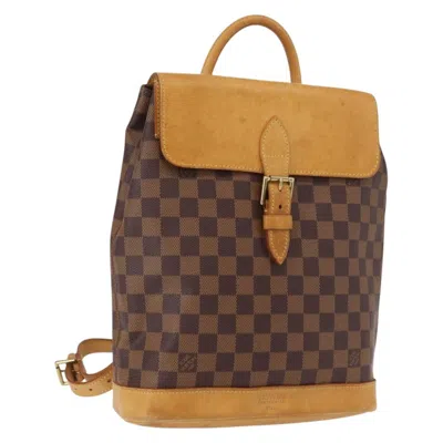 Pre-owned Louis Vuitton Arlequin Backpack Damier Brown Canvas Backpack Bag ()