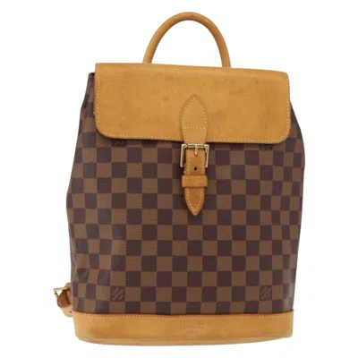 Pre-owned Louis Vuitton Arlequin Backpack Damier Brown Canvas Backpack Bag ()