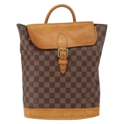 Pre-owned Louis Vuitton Arlequin Backpack Damier Brown Canvas Backpack Bag ()