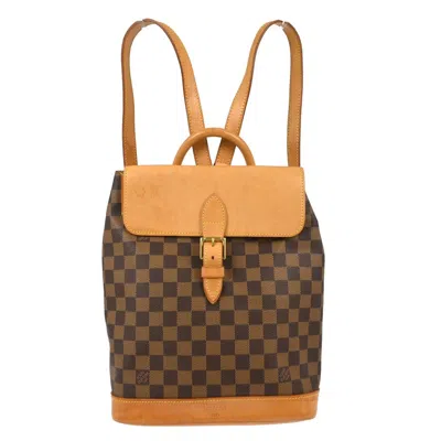Pre-owned Louis Vuitton Arlequin Backpack Damier Brown Canvas Backpack Bag ()