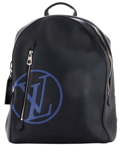 Pre-owned Louis Vuitton Armand Backpack Initials Taurillon Leather (authentic Pre-loved)