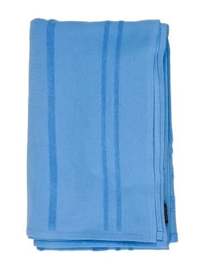 Pre-owned Louis Vuitton 'articles De Voyage' Beach Towel In Blue