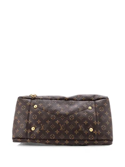 Pre-owned Louis Vuitton Artsy Handbag Monogram Canvas Gm Hobo Bag In Brown