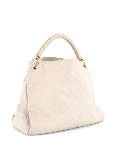 Pre-owned Louis Vuitton Artsy Handbag Monogram Empreinte Leather Mm Hobo Bag In Neutral
