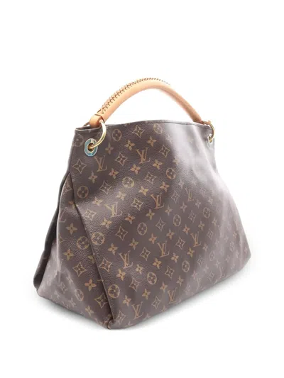 Pre-owned Louis Vuitton Artsy Mm Monogram Shoulder Bag In Brown