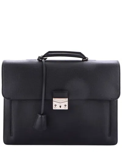 Louis Vuitton Associe Cartable 2 Briefcase Taiga (authentic Pre-loved)