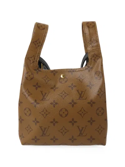 Louis Vuitton Atlantis Bb Monogram Reverse Tote Bag In Brown