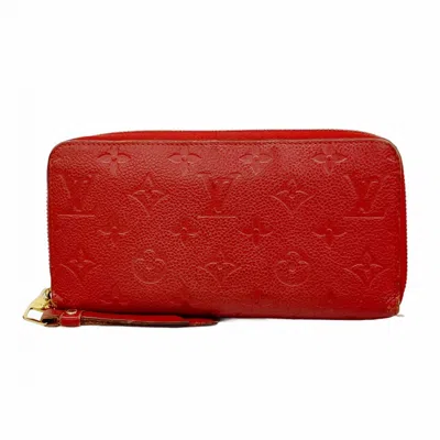 Pre-owned Louis Vuitton Auriane Long Wallet (bi-fold) () In Gold