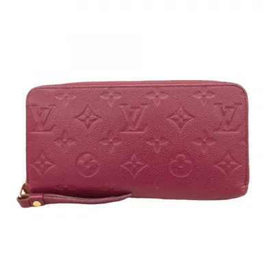 Pre-owned Louis Vuitton Aurore Long Wallet (bi-fold) () In Yellow