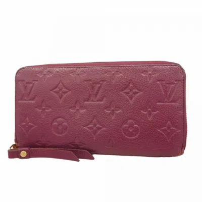 Pre-owned Louis Vuitton Aurore Long Wallet (bi-fold) () In Yellow