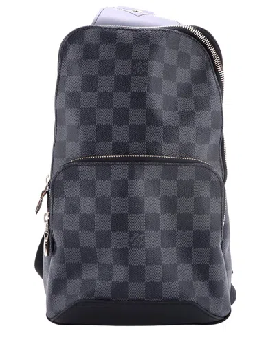 Louis Vuitton Avenue Sling Bag Damier Graphite (authentic Pre-loved)