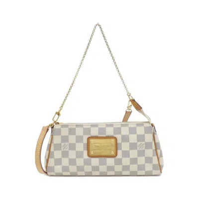 Pre-owned Louis Vuitton Azur Coated Canvas Shoulder Bag ()