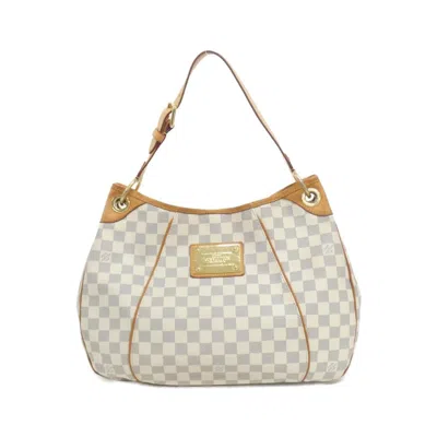 Pre-owned Louis Vuitton Azur Coated Canvas Shoulder Bag ()