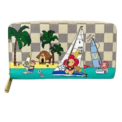 Pre-owned Louis Vuitton Azur Damier Azur Coin Purse/coin Case ()
