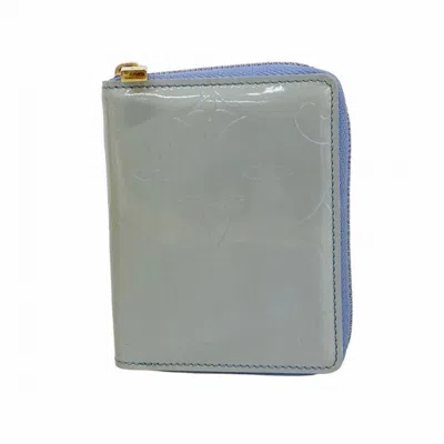 Pre-owned Louis Vuitton Baby Blue Wallet (bi-fold) ()