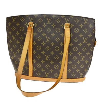 Pre-owned Louis Vuitton Babylone Canvas Shoulder Bag () In Brown