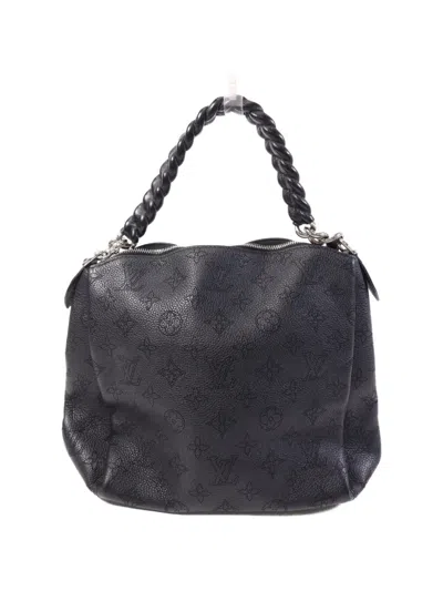 Pre-owned Louis Vuitton Babylone Chain Bb Shoulder Bag In Black