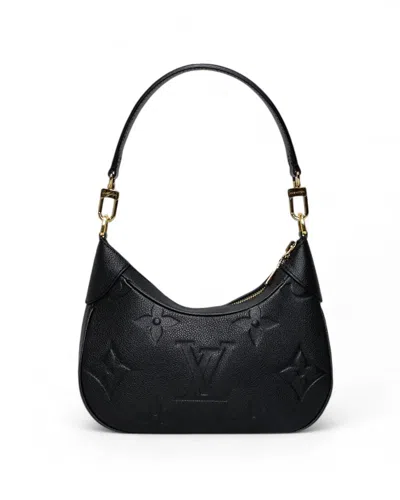 Pre-owned Louis Vuitton Bagatelle Hobo Pm Empreinte Black