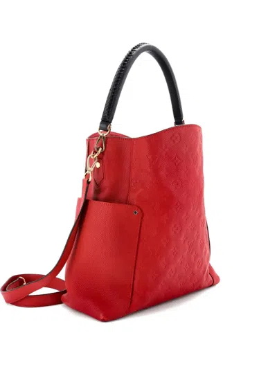 Pre-owned Louis Vuitton Bagatelle Monogram Empreinte Leather Hobo Bag