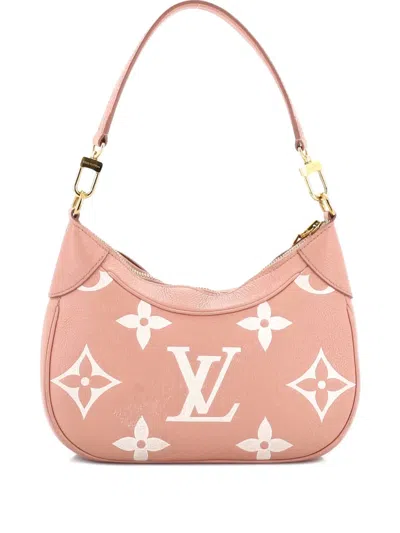 Pre-owned Louis Vuitton Bagatelle Nm Handbag Bicolor Monogram Empreinte Giant Shoulder Bag