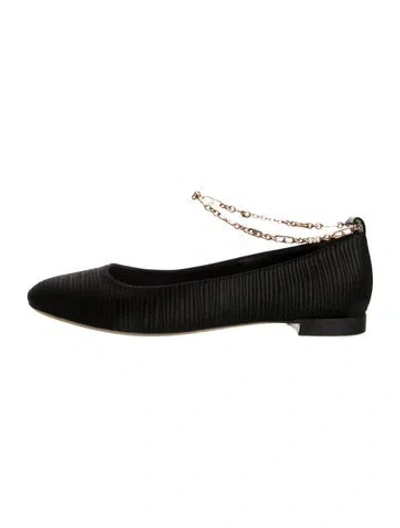 Pre-owned Louis Vuitton Ballet Flats In Black