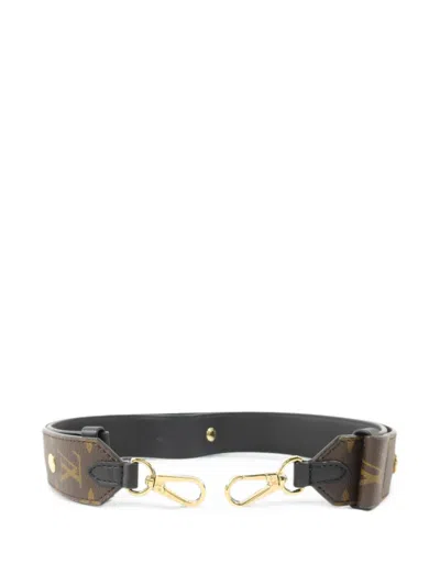 Pre-owned Louis Vuitton Bandouliere Monogram Shoulder Strap In Brown