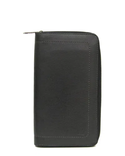Louis Vuitton Basalt Utah Leather Bi-fold Wallet (authentic Pre-loved)