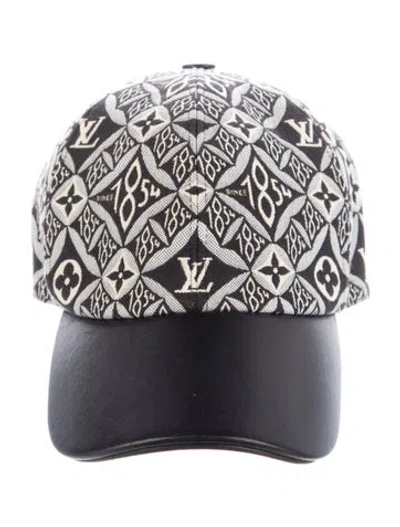 Pre-owned Louis Vuitton Baseball Cap In Black