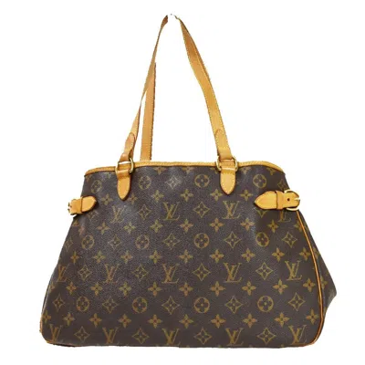 Pre-owned Louis Vuitton Batignolles Horizontal Canvas Shoulder Bag () In Brown
