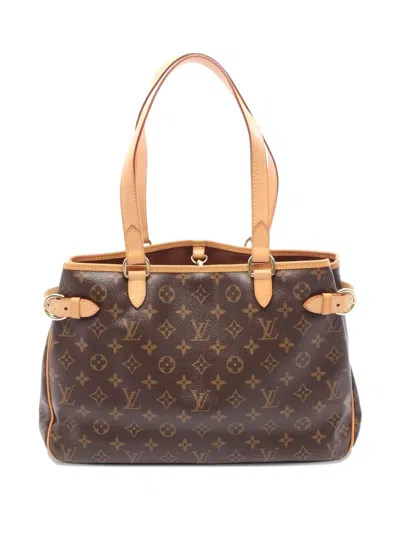 Pre-owned Louis Vuitton Batignolles Monogram Shoulder Bag In Brown