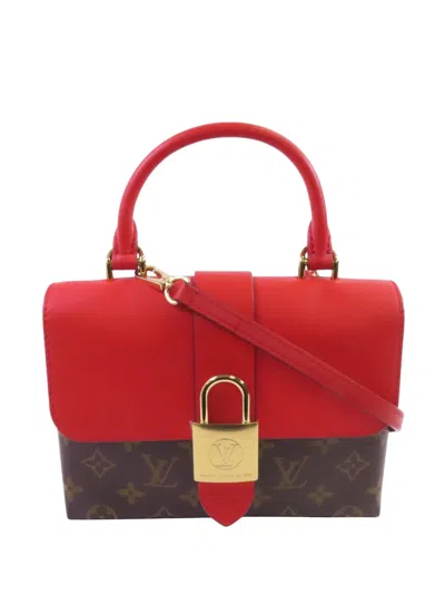 Pre-owned Louis Vuitton Bb Locky Two-way Handbag In Brown