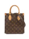 Louis Vuitton Bb Sac Plat Monogram Tote Bag In Brown