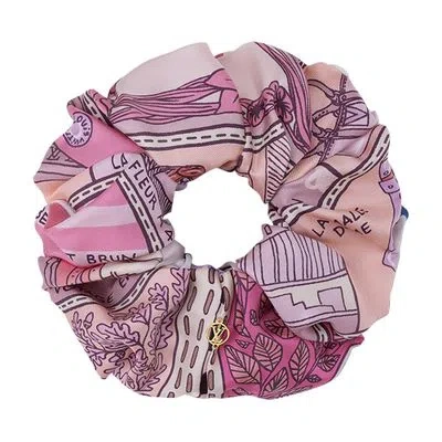 Louis Vuitton Be Mindful Trop Chou Scrunchy In Pink