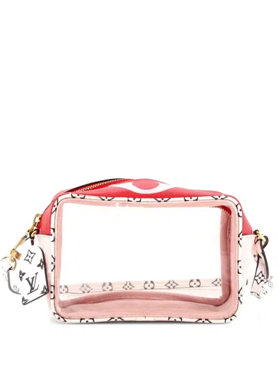 Pre-owned Louis Vuitton Beach Pouch Limited Edition Colored Monogram Giant Shoulder Bag In Multi