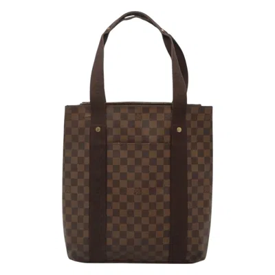 Pre-owned Louis Vuitton Beaubourg Brown Canvas Tote Bag ()