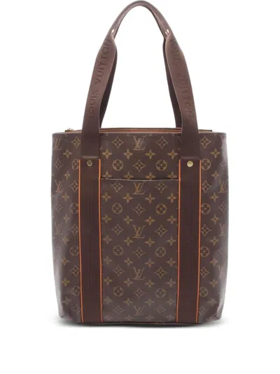 Pre-owned Louis Vuitton Beaubourg Tote Bag In Brown