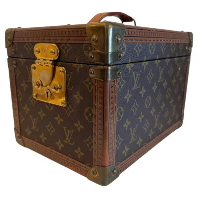 Pre-owned Louis Vuitton Beauty Case, France Circa 1980 In Black