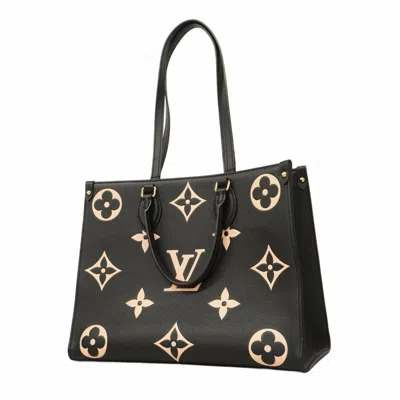 Pre-owned Louis Vuitton Beige Black Tote Bag ()