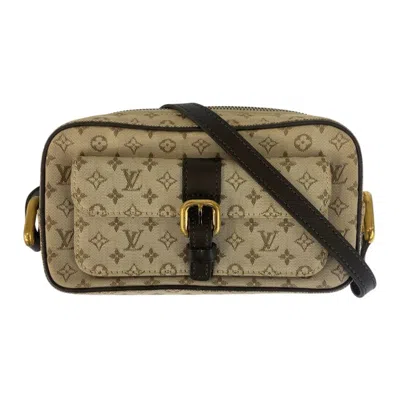 Pre-owned Louis Vuitton Beige Brown Canvas Shoulder Bag ()