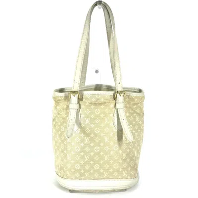 Pre-owned Louis Vuitton Beige Dune Monogram Mini Lin Shoulder Bag ()