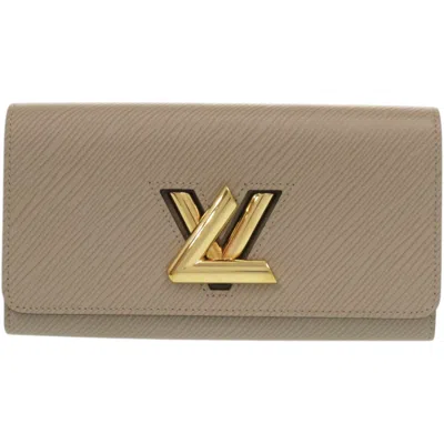 Pre-owned Louis Vuitton Beige Epi Leather Wallet (bi-fold) () In Sand