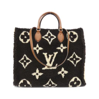 Pre-owned Louis Vuitton Beige Handbag Tote Bag ()