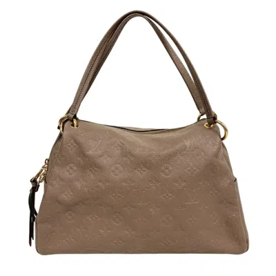 Pre-owned Louis Vuitton Beige Leather Handbag Shoulder Bag ()