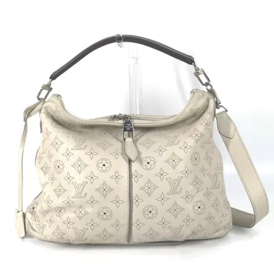 Pre-owned Louis Vuitton Beige Leather Handbag Shoulder Bag Tote Bag () In Sand