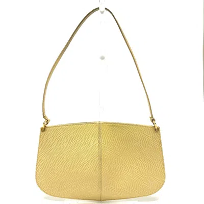 Pre-owned Louis Vuitton Beige Leather Shoulder Bag ()